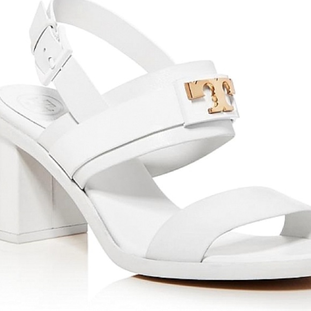Tory Burch Gigi Two Band Sandal White